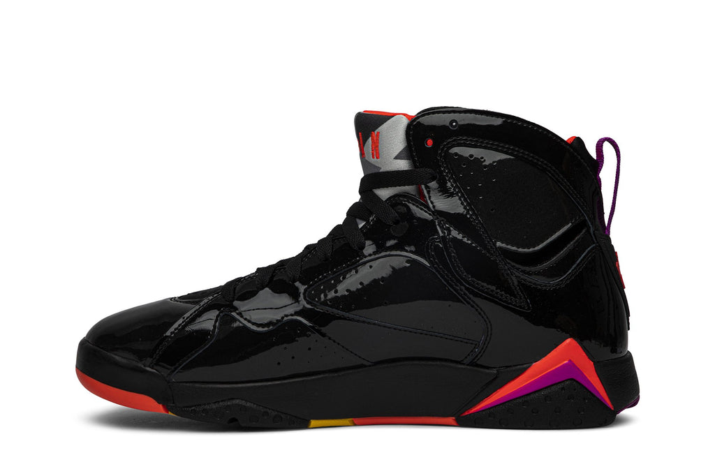 Retro 7 Sneakers — Black Gloss — 313358-006
