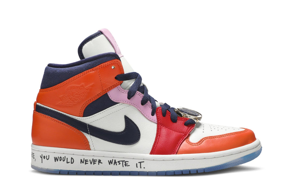 Melody Ehsani Collaboration — Retro 1 Mid Sneakers — Fearless — CQ7629-100