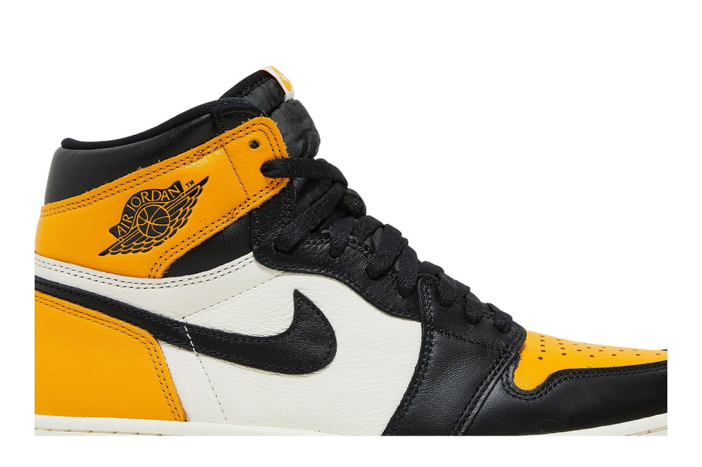 Retro 1 High OG Sneakers — Yellow Toe — 555088-711