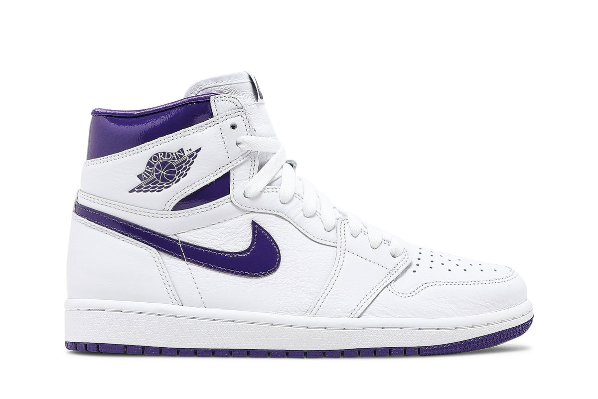 Retro 1 High OG Sneakers — Court Purple — CD0461-151