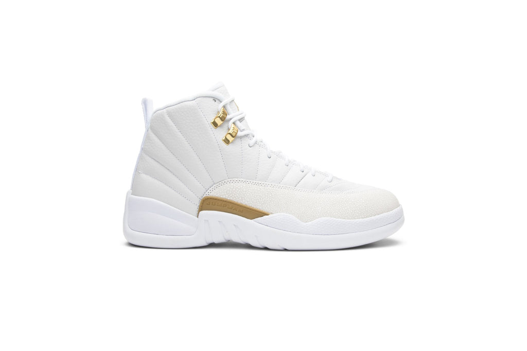 OVO Collaboration — Retro 12 Sneakers — White — 873864-102