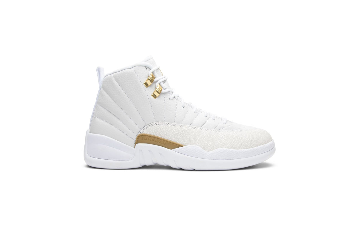 OVO Collaboration — Retro 12 Sneakers — White — 873864-102