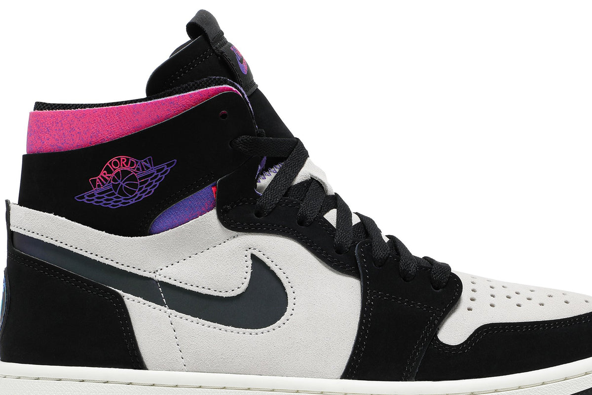 Paris Saint-Germain Collaboration — Retro 1 High Zoom Comfort Sneakers — Paris — DB3610-105