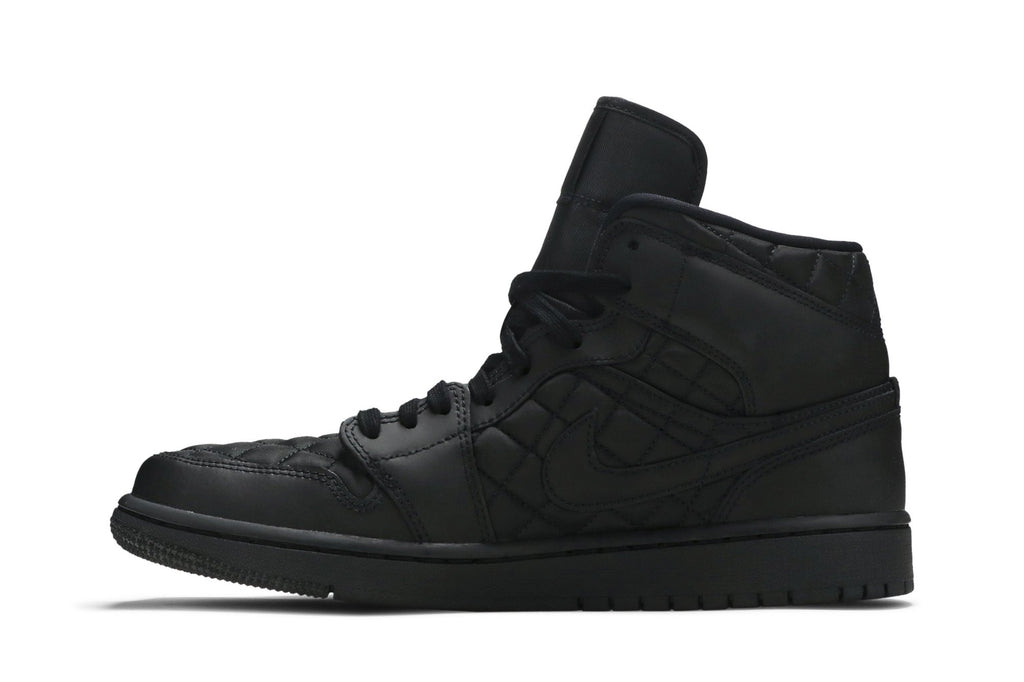 Retro 1 Mid SE Sneakers — Black Quilted — DB6078-001