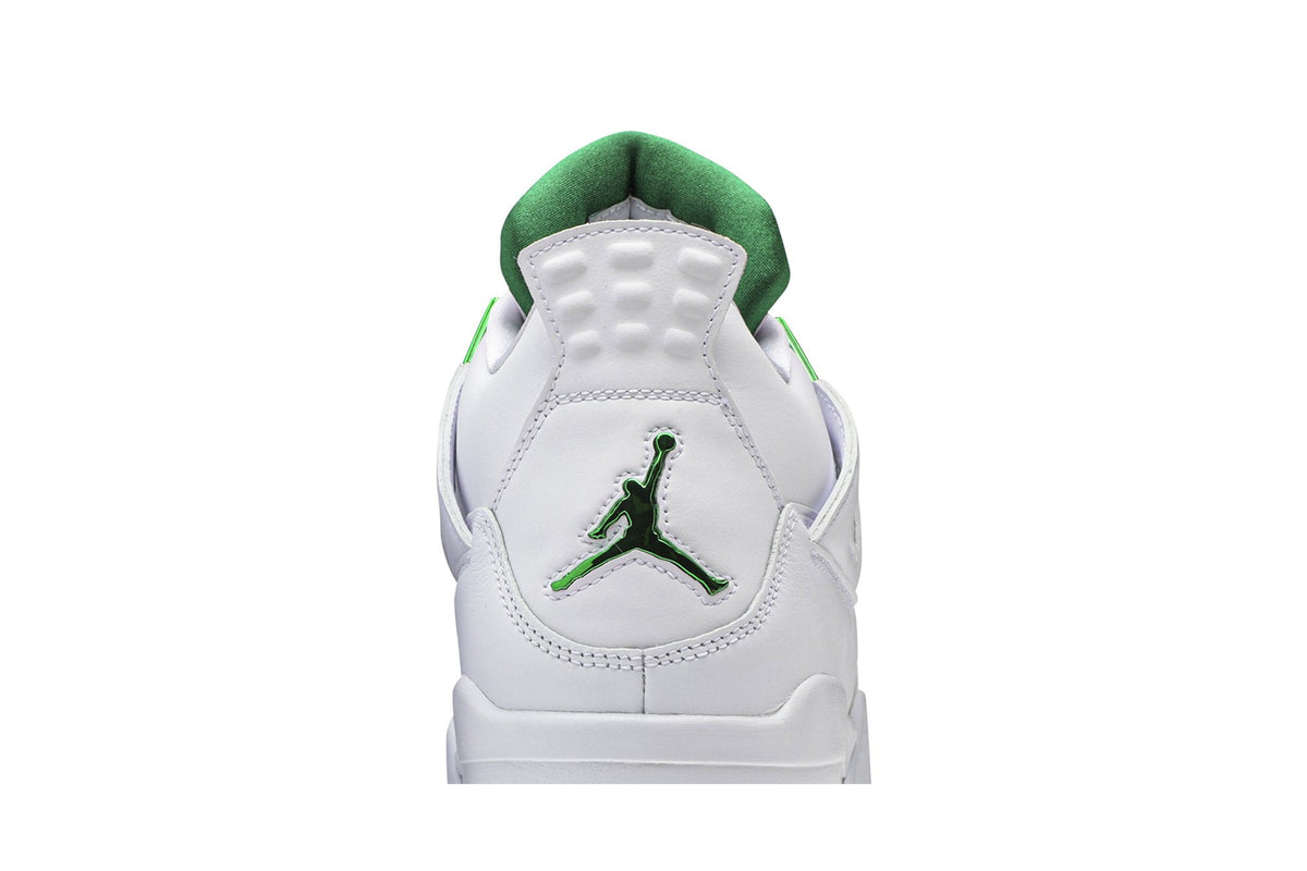 Retro 4 Sneakers — Green Metallic — CT8527-113