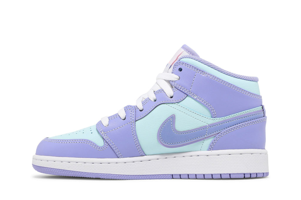 Retro 1 Mid GS Sneakers — Purple Pulse — 554725-500