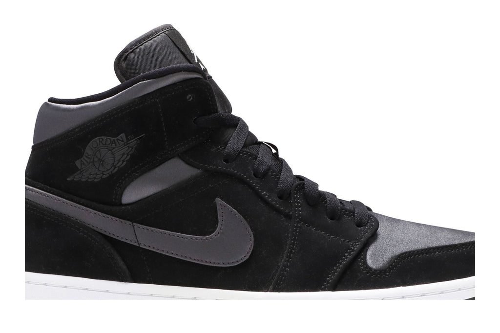 Retro 1 Mid SE Nylon Sneakers — Black Grey — 852542-012