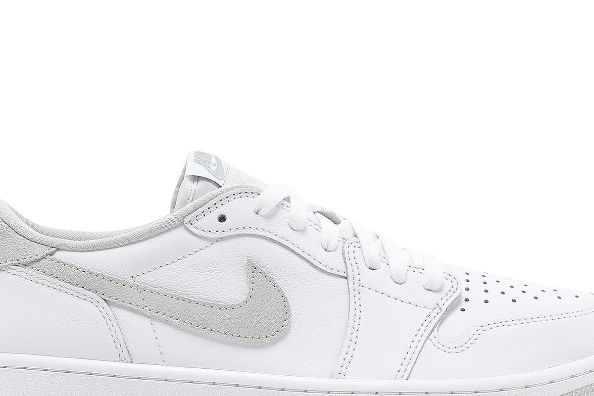 Retro 1 Low OG Sneakers — Neutral Grey — CZ0790-100