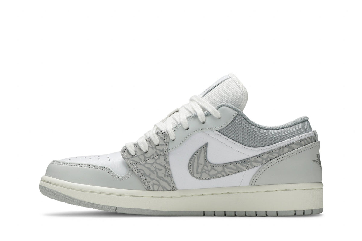 Retro 1 Low Premium Sneakers — Elephant Print — DH4269-100