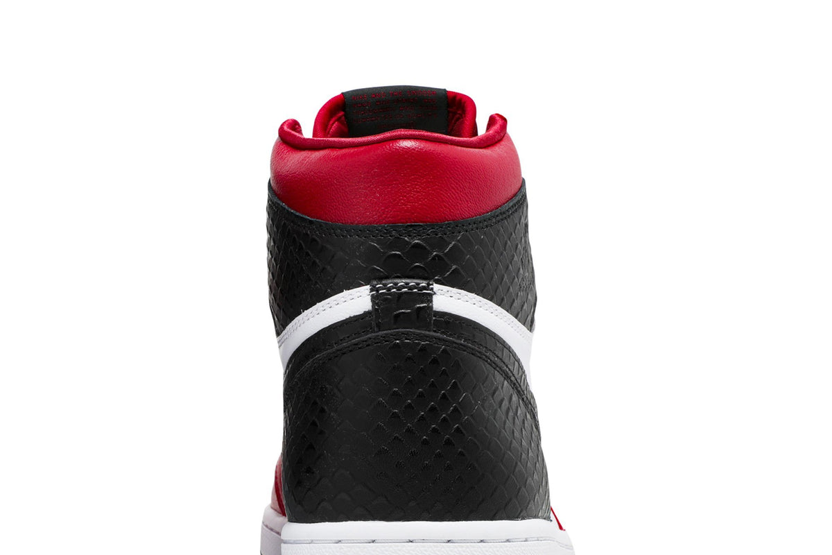 Retro 1 High OG Sneakers — Satin Red — CD0461-601