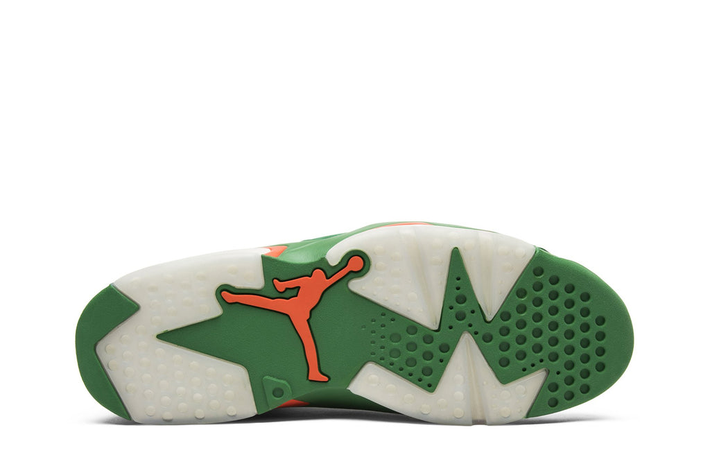 Retro 6 NRG Sneakers — Green Suede Gatorade — AJ5986-335
