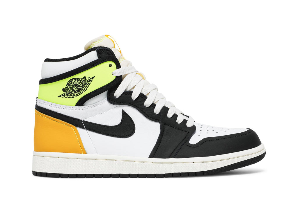 Retro 1 High OG Sneakers — Volt Gold — 555088-118