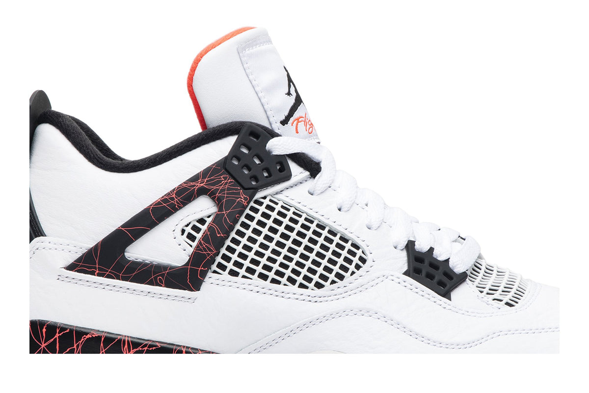 Retro 4 Sneakers — Pale Citron — 308497-116
