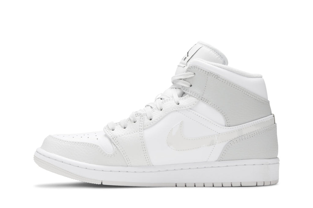 Retro 1 Mid Sneakers — Swoosh Logo – Grey Camo — DC9035-100