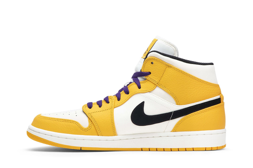 Retro 1 Mid Sneakers — Lakers — 852542-700