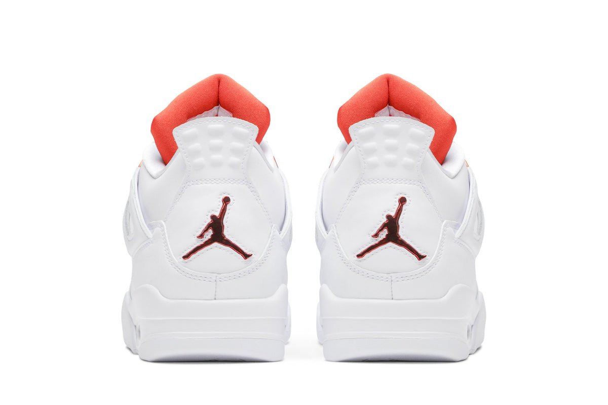 Retro 4 Sneakers — Orange Metallic — CT8527-118
