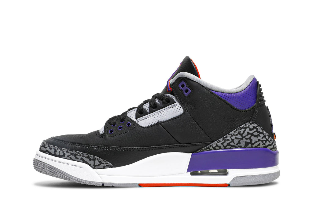 Retro 3 Sneakers — Court Purple — CT8532-050