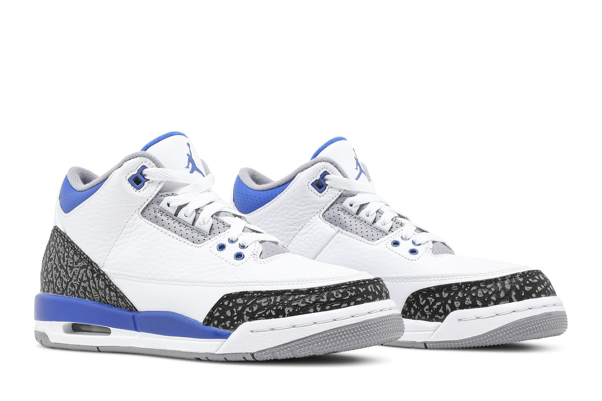 Retro 3 GS Sneakers — Racer Blue — 398614-145