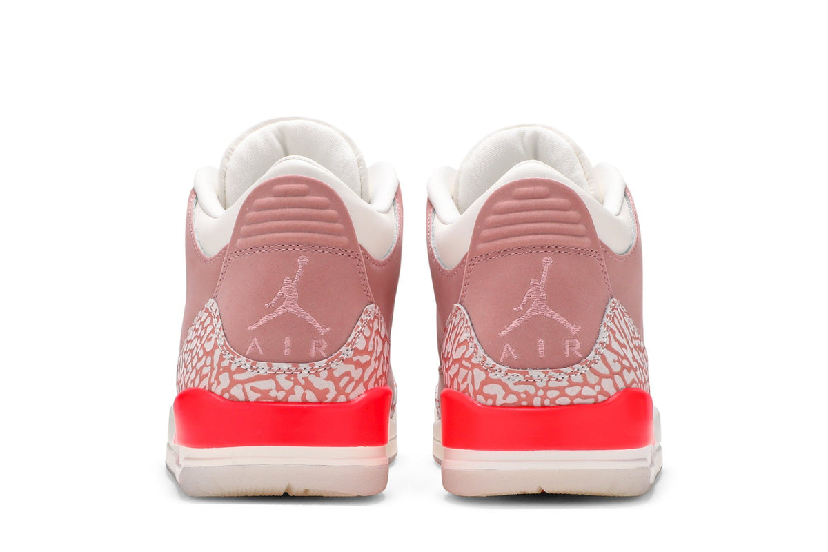 Retro 3 Sneakers — Rust Pink — CK9246-600
