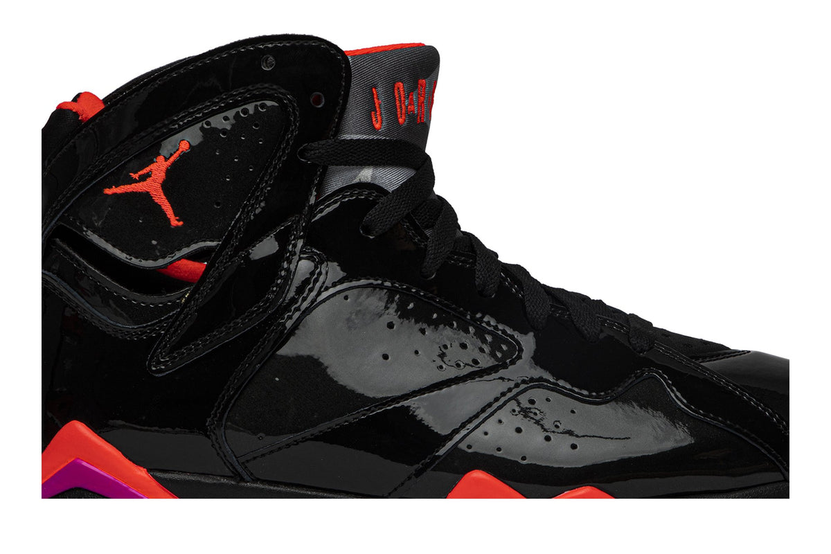 Retro 7 Sneakers — Black Gloss — 313358-006
