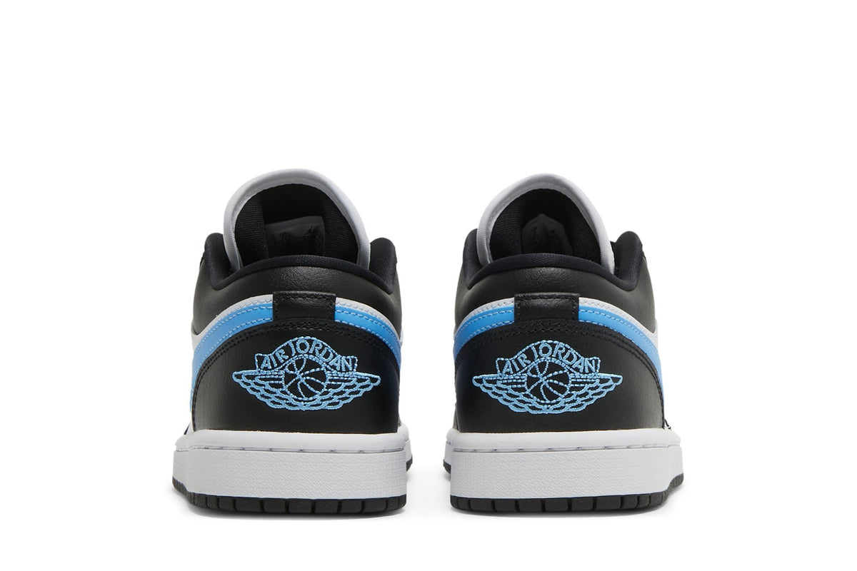 Retro 1 Low Sneakers — Black University Blue — DC0774-041