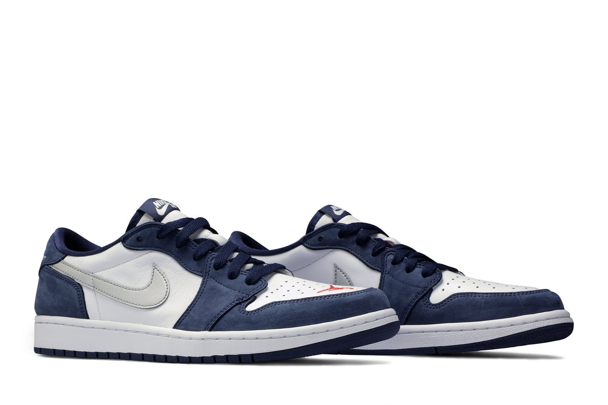 Eric Koston Collaboration — Retro 1 Low SB Sneakers — Midnight Navy — CJ7891-400