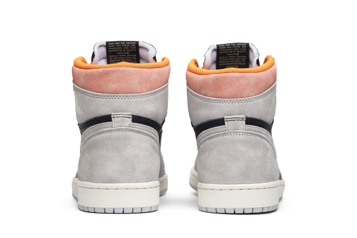 Retro 1 High OG Sneakers — Neutral Grey — 555088-018