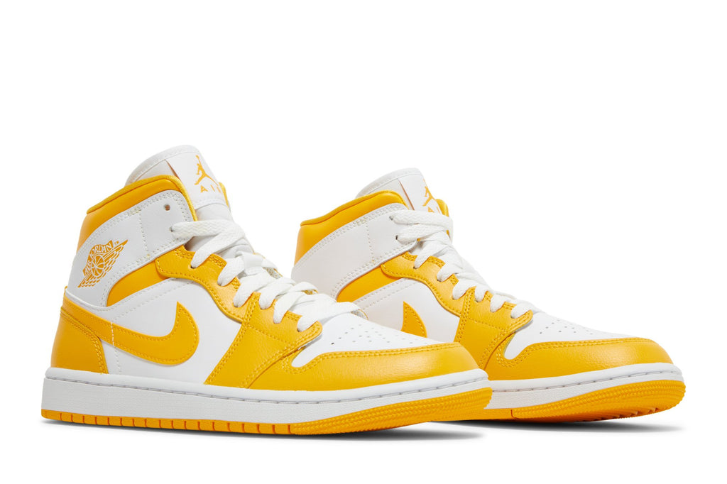 Retro 1 Mid Sneakers — University Gold — BQ6472-117
