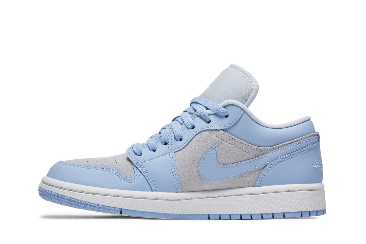 Retro 1 Low Sneakers — Aluminum — DC0774-050