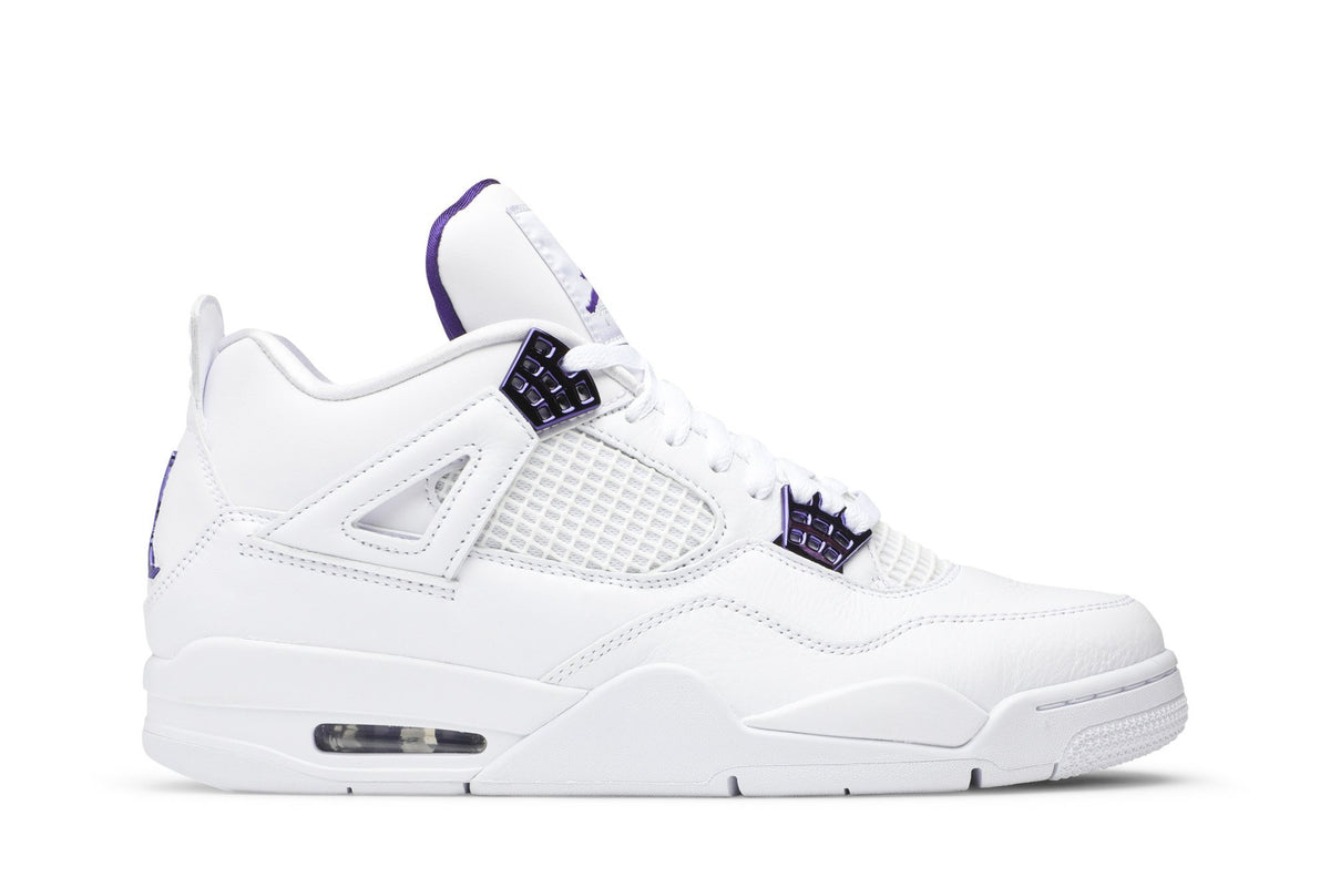 Retro 4 Sneakers — Purple Metallic — CT8527-115