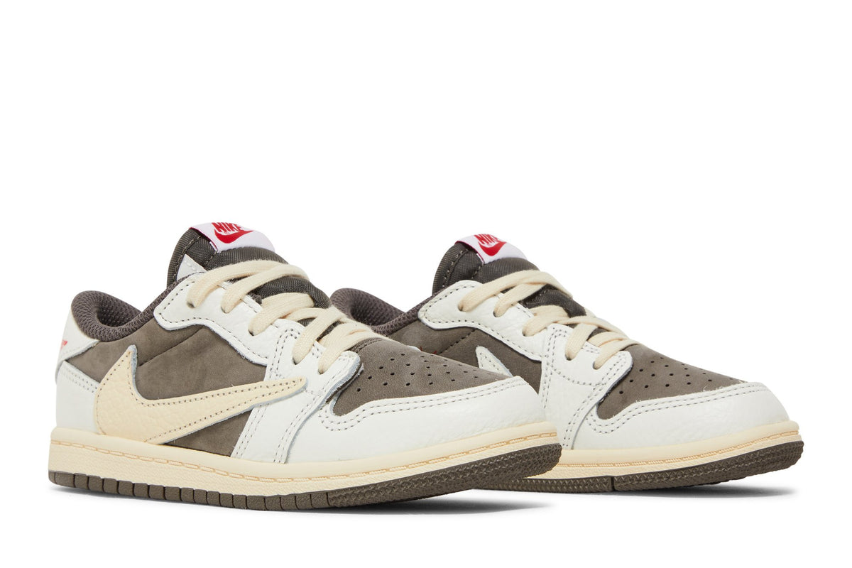 Travis Scott Collaboration — Retro 1 Low OG TD Sneakers — Reverse Mocha — DO5441-162