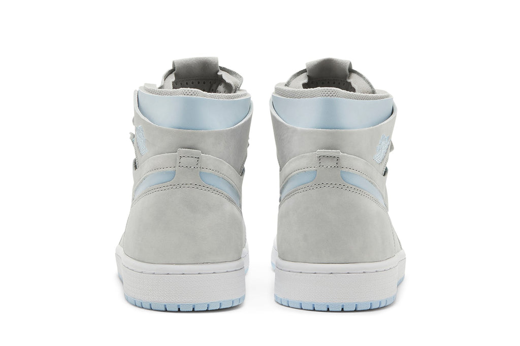 Retro 1 High Zoom Comfort Sneakers — Cool Grey Light Blue — CT0979-004