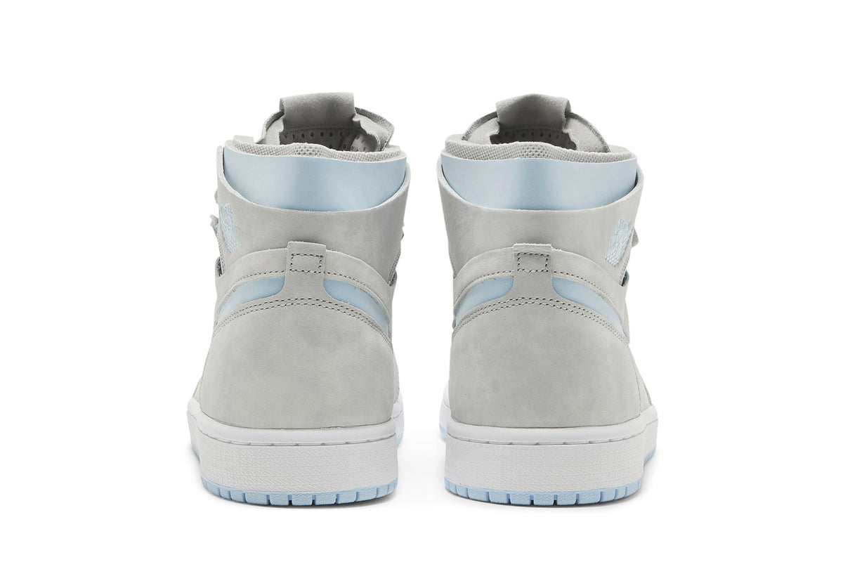 Retro 1 High Zoom Comfort Sneakers — Cool Grey Light Blue — CT0979-004
