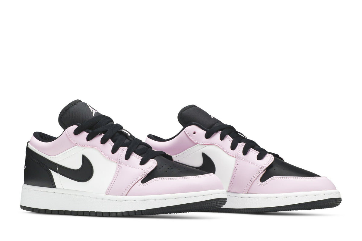Retro 1 Low GS Sneakers — Light Arctic Pink — 554723-601