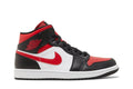 Retro 1 Mid Sneakers — Bred Toe — 554724-079