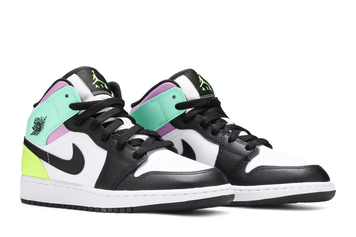 Retro 1 Mid GS Sneakers — Pastel — 554725-175