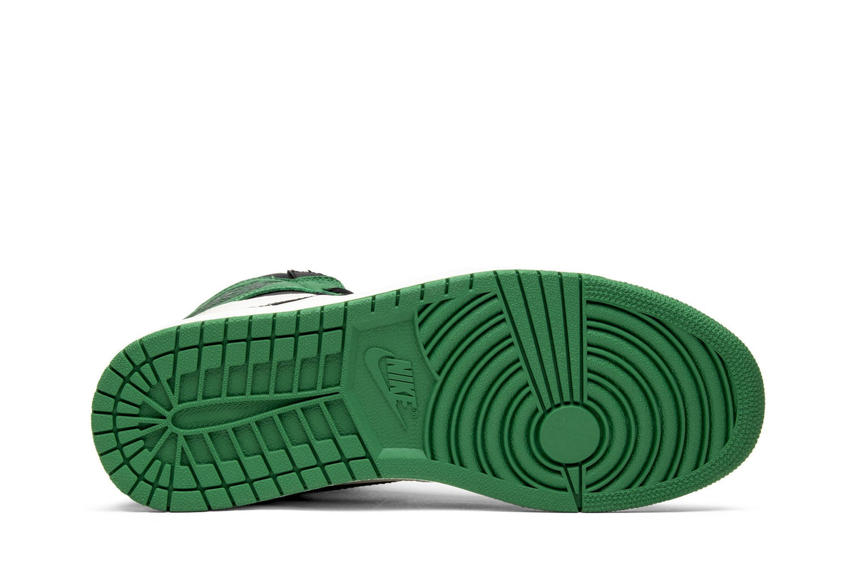 Retro 1 High OG Sneakers — Pine Green — 555088-302