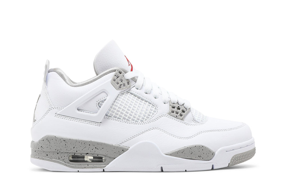 Retro 4 Sneakers — White Oreo — CT8527-100