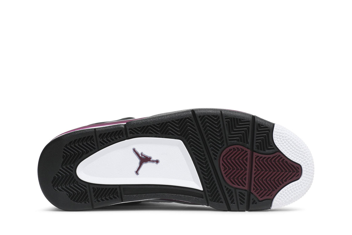 Paris Saint-Germain Collaboration — Retro 4 Sneakers — Bordeaux — CZ5624-100