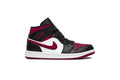 Retro 1 Mid Sneakers — Noble Red — 554724-066