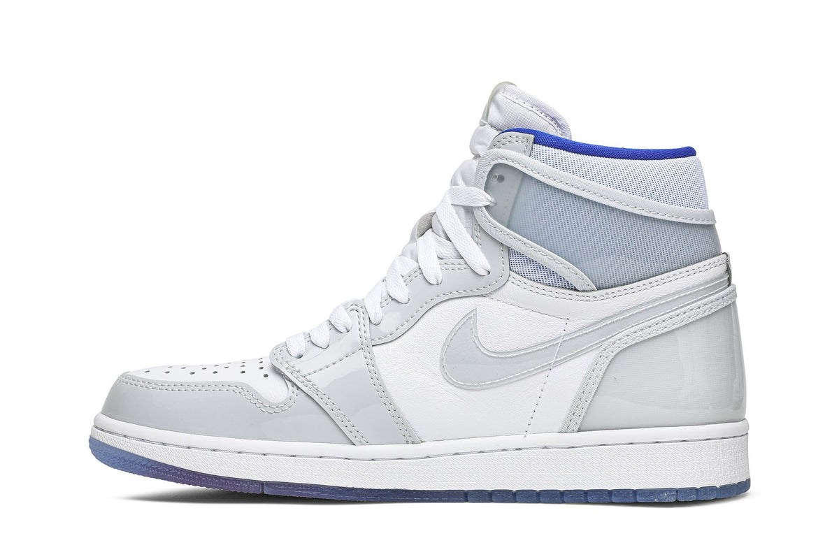 Retro 1 High Zoom Sneakers — Racer Blue — CK6637-104