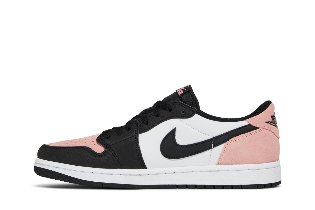 Retro 1 Low OG Sneakers — Bleached Coral — CZ0790-061