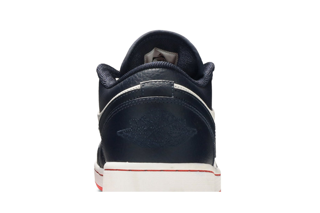 Retro 1 Low Sneakers — Obsidian Ember — 553558-481