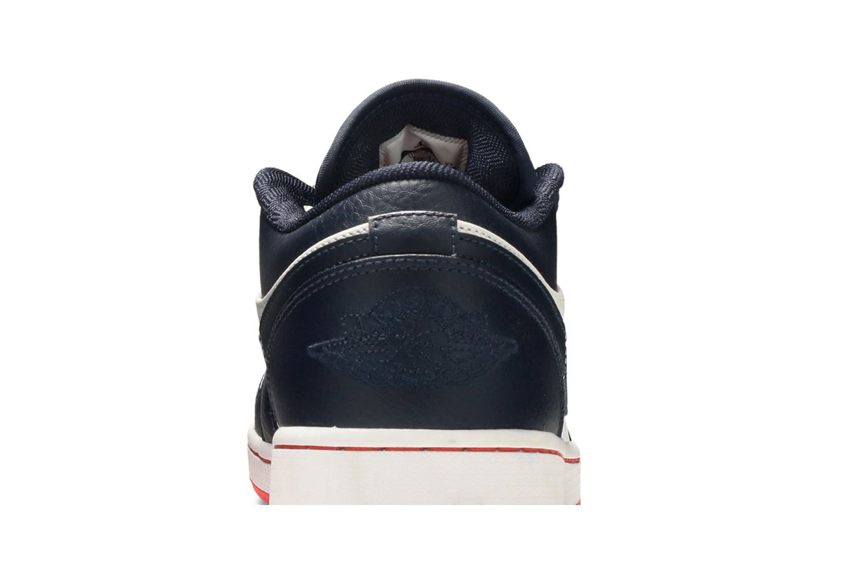 Retro 1 Low Sneakers — Obsidian Ember — 553558-481