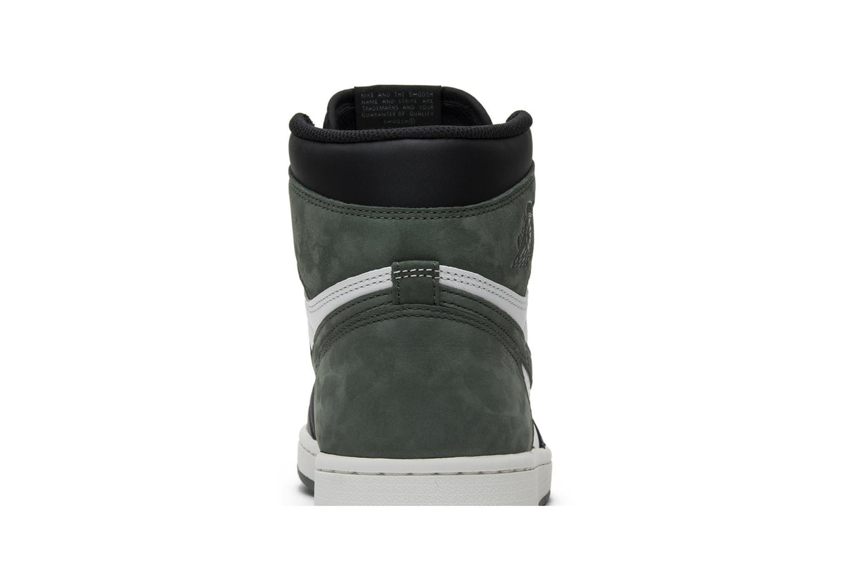 Retro 1 High OG Sneakers — Clay Green — 555088-135