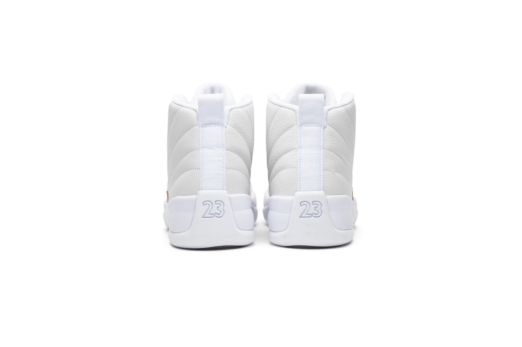 OVO Collaboration — Retro 12 Sneakers — White — 873864-102