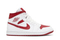 Retro 1 Mid Sneakers — White Pomegranate — BQ6472-161