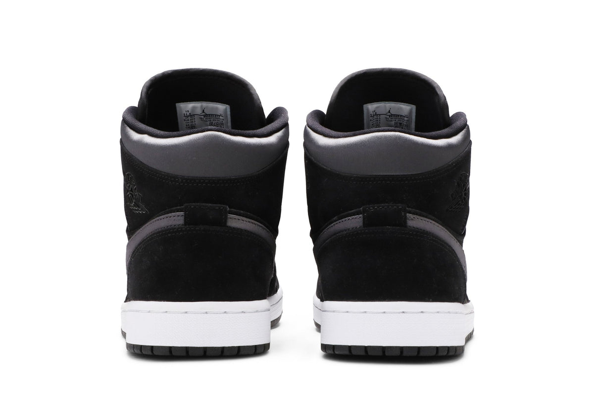 Retro 1 Mid SE Nylon Sneakers — Black Grey — 852542-012