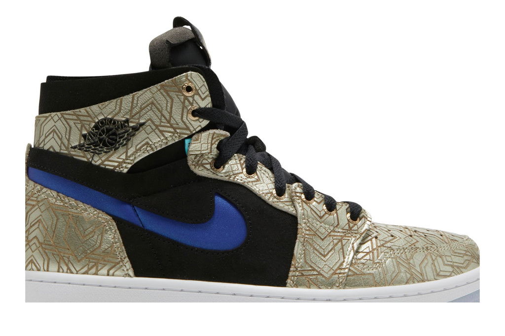 Retro 1 Zoom Comfort Sneakers — Gold Laser — DQ0659-700