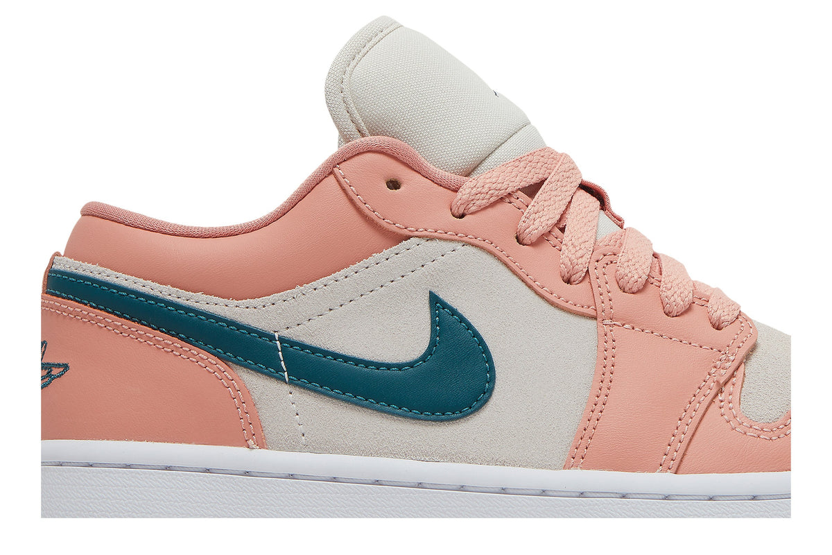 Retro 1 Low Sneakers — Light Madder Root — DC0774-800